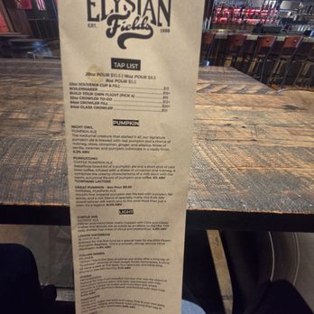 Elysian Fields - New American Near Me - Seattle, Washington