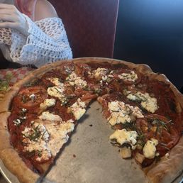 yo mama margarita pizza i believe is the name yo mama margarita pizza i believe is the name