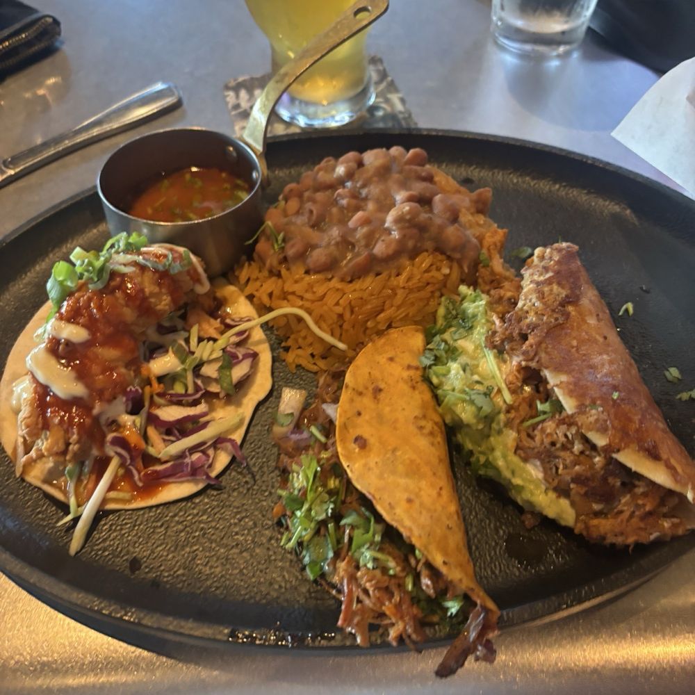 Yard House - 3 taco plate - New American Near Me - Carlsbad, California