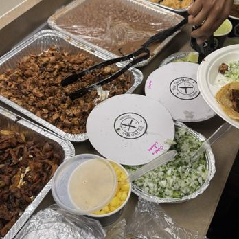 The Taco Man - Al pastor and chicken taco catering included salsas, pineapple for Al pastor, 3 different salsas, limes, handmade tortillas and rice/beans. - Mexican Near Me - Fontana, California The Taco Man - Al pastor and chicken taco catering included salsas, pineapple for Al pastor, 3 different salsas, limes, handmade tortillas and rice/beans. - Mexican Near Me - Fontana, California