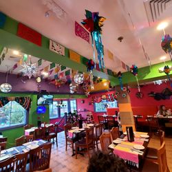Viva Margarita - Interior of 2nd floor dining area.