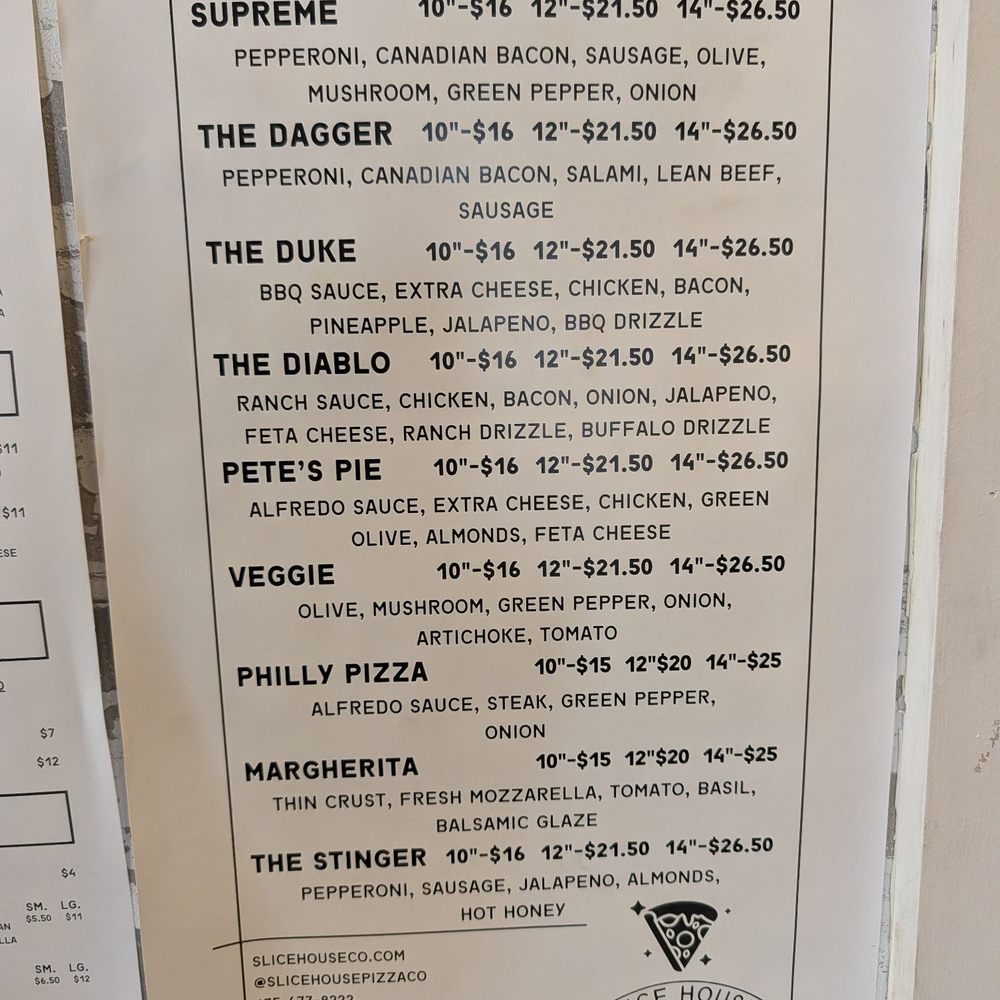 Slice House Pizza - Menu - Italian Near Me - St. George, Utah Slice House Pizza - Menu - Italian Near Me - St. George, Utah
