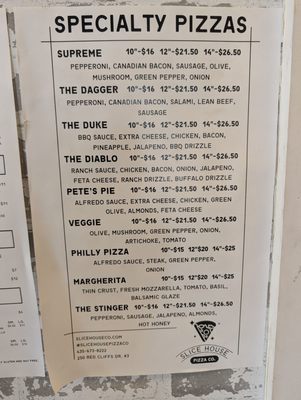Menu photo 2 Slice House Pizza St. George, UT Menu photo 2 Slice House Pizza St. George, UT