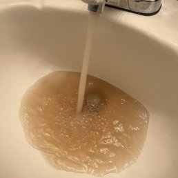 Wonderful brown water. Wonderful brown water.