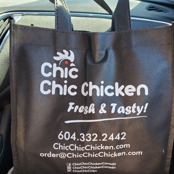 Chic Chic Chicken - Takeout bag - Burgers Near Me - Surrey, British Columbia Chic Chic Chicken - Takeout bag - Burgers Near Me - Surrey, British Columbia