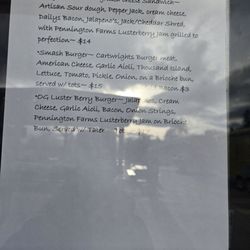 Blaze N Monkeys - I want to try them all and great prices. Big portions big burgers.