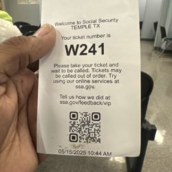 Social Security Administration - Day my appointment