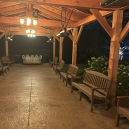 Outdoor sitting area