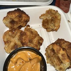 Riverside Pizzeria - Waffle potato things