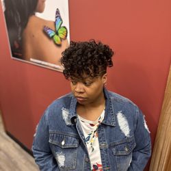 SO Beautiful Salon - Rod set natural hair