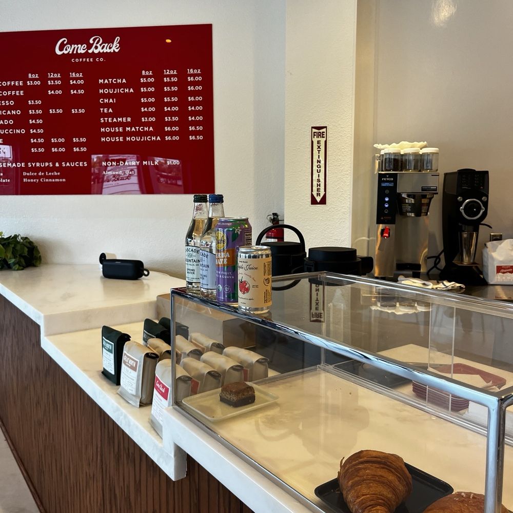 Come Back Coffee - Inside - Coffee & Tea Near Me - La Mesa, California