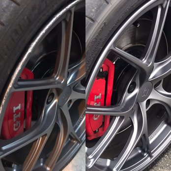 Onsite Wheels - Before and after wheel repair - Wheel & Rim Repair Near Me - Westminster, California
