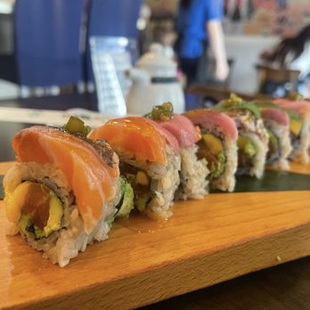 Hashi Gawa - Some kind of roll that was delishhh!! Ask waiter - Japanese Near Me - Alameda, California Hashi Gawa - Some kind of roll that was delishhh!! Ask waiter - Japanese Near Me - Alameda, California