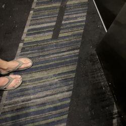 Holiday Inn Express & Suites Sacramento Airport Natomas - Carpets that haven't been vacuumed in a few days