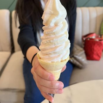 Jade Tea House - Lychee vanilla swirl cone - Desserts Near Me - Davie, Florida Jade Tea House - Lychee vanilla swirl cone - Desserts Near Me - Davie, Florida