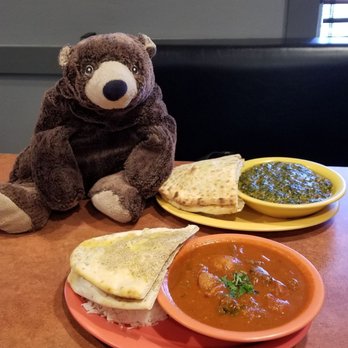 Desi Wok - Lamb saag and lamb vindaloo. Yum! - Indian Near Me - Tulsa, Oklahoma