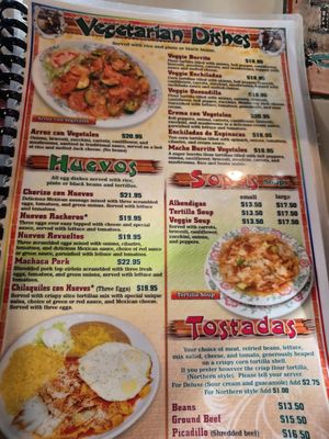Menu photo 1 La Hacienda Real Beaverton, OR