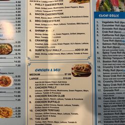 Brother Subs&Hibachi&Sushi - Menu