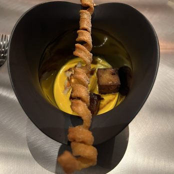 Alinea - honey mango - New American Near Me - Chicago, Illinois Alinea - honey mango - New American Near Me - Chicago, Illinois