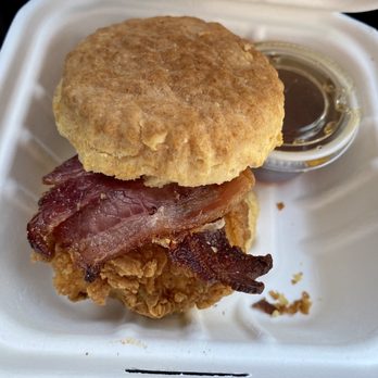 Maple Street Biscuit Company - To go! Let's see how this works out in the car - Breakfast & Brunch Near Me - Jax Beach, Florida