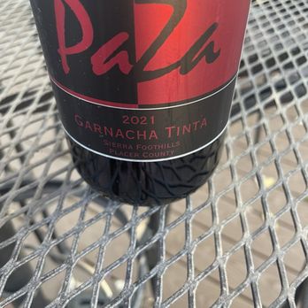 PaZa Estate Winery - My favorite wine of the day - Wine Tasting Room Near Me - Auburn, California PaZa Estate Winery - My favorite wine of the day - Wine Tasting Room Near Me - Auburn, California