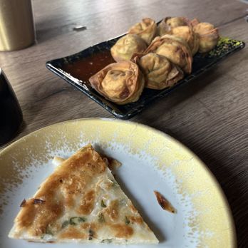 Dumpling The Noodle - Crispy Vegan Wonton, Green Onion Pancake - Noodles Near Me - Seattle, Washington