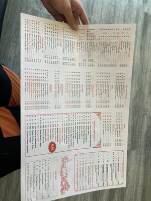 Menu photo 1 China Garden Ferdinand, IN