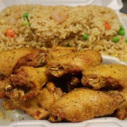 W&B Street - 10pcs Lemon Pepper Wings + Shrimp Fried Rice combo