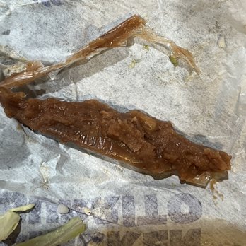 Del Taco - GIANT PIECE OF PLASTIC THAT WAS IN MY BURRITO!!!! - Tacos Near Me - Lawrenceville, Georgia