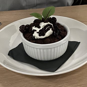 The Bindery - Double dark chocolate mousse? I forget. - New American Near Me - Denver, Colorado The Bindery - Double dark chocolate mousse? I forget. - New American Near Me - Denver, Colorado