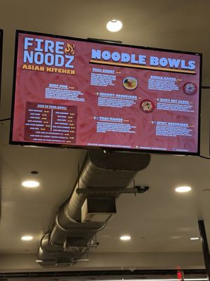 Menu photo 1 Firenoodz Houston, TX