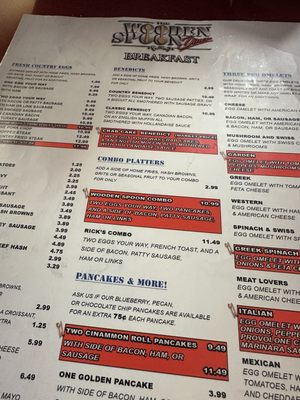 Menu photo 1 The Wooden Spoon Diner Brandon, FL