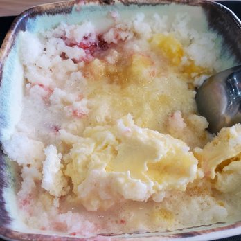 Meet Fresh - Mangoberry shave ice. Half eaten disappointment... - Desserts Near Me - Chandler, Arizona Meet Fresh - Mangoberry shave ice. Half eaten disappointment... - Desserts Near Me - Chandler, Arizona