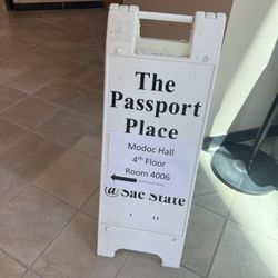 The Passport Place At Sac State - Sign in lobby of Modoc Hall
