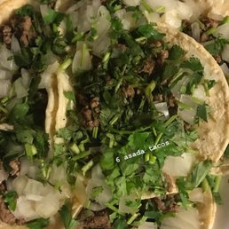They don't skimp on the cilantro and onions! They don't skimp on the cilantro and onions!