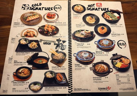 Menu photo 4 Enraku Fullerton, CA
