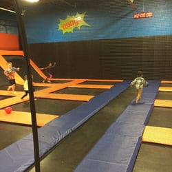 Flip'z Trampoline Park - Dodgeball area