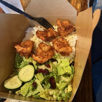 Coco Shrimp - Denton - Coconut Coco Shrimp Side Salad - Seafood Near Me - Denton, Texas