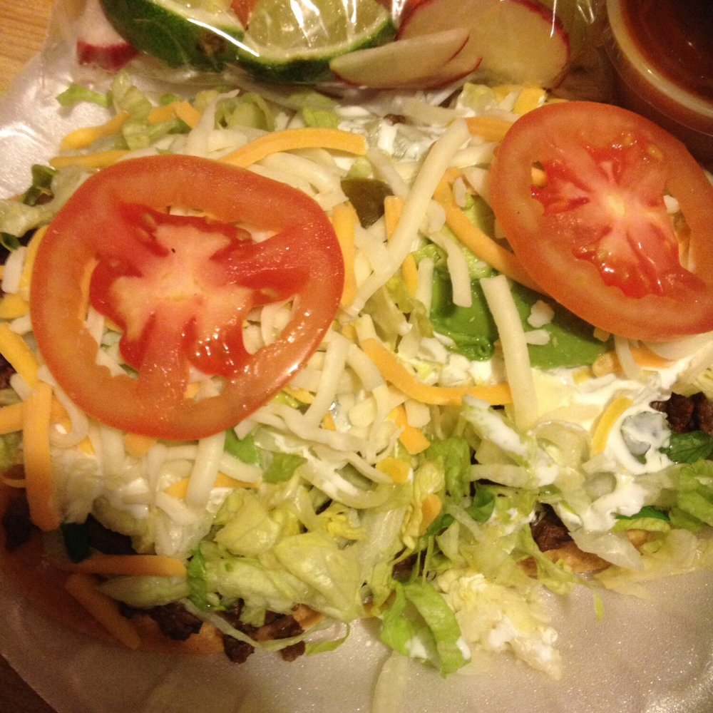 Yesenias - a taco salad with tomatoes and lettuce - Street Vendors Near Me - Reno, Nevada Yesenias - a taco salad with tomatoes and lettuce - Street Vendors Near Me - Reno, Nevada