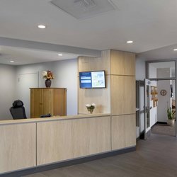 Owen Brown Interfaith Center - First floor reception desk