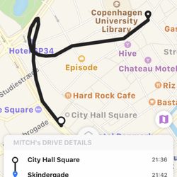 Dantaxi Aarhus 2 - Crazy route