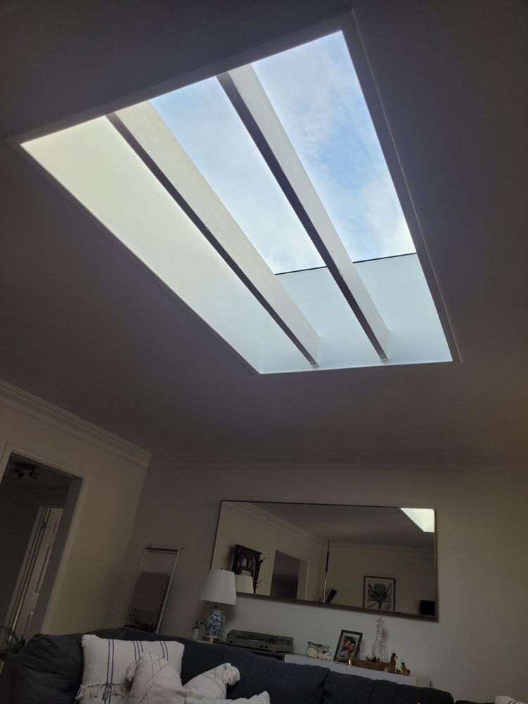 Slide of Skylight Construction