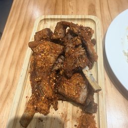 Grilled Lamb Ribs Double (For One) Grilled Lamb Ribs Double (For One)