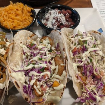 Cocina Madrigal - Oaxaca shrimp taco/beef tenderloin taco trio - Tacos Near Me - Phoenix, Arizona