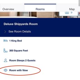 Room I booked says it has a view and they want to give me a room with no windows what so ever. Room I booked says it has a view and they want to give me a room with no windows what so ever.