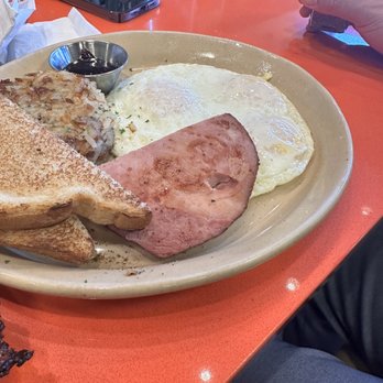 Snooze, an A.M. Eatery - Classic with ham, over medium eggs. - Breakfast & Brunch Near Me - Austin, Texas Snooze, an A.M. Eatery - Classic with ham, over medium eggs. - Breakfast & Brunch Near Me - Austin, Texas