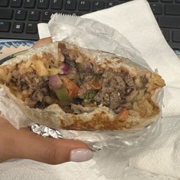 Carne asada burrito Carne asada burrito