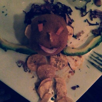 Baracoa Cuban Restaurant - Papas rellena art by my husband :) Tastes even better than it looks! - Cuban Near Me - Palmdale, California Baracoa Cuban Restaurant - Papas rellena art by my husband :) Tastes even better than it looks! - Cuban Near Me - Palmdale, California