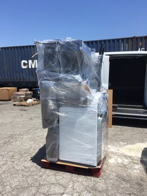 Packed and Delivered for an Overseas Shipping - We did a great job, disassemble, wrap, pack, stock and deliver to a shipping company. Packed and Delivered for an Overseas Shipping - We did a great job, disassemble, wrap, pack, stock and deliver to a shipping company.