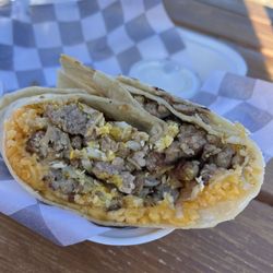 Alaina’s Grub - Breakfast burrito